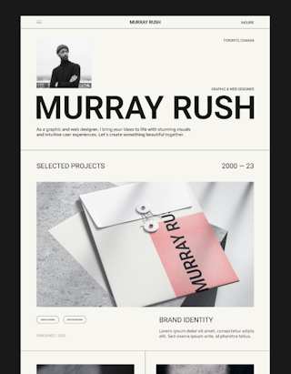 Murray Rush by Gig & Grow Studio