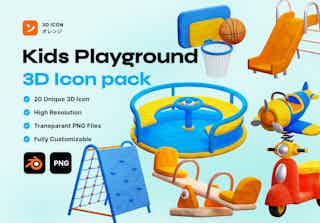 Kids Playground 3D icon