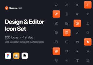 Design and Editor - Uxercon Icon Pack