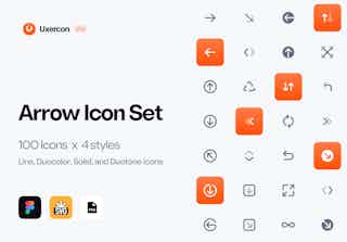 Arrows - Uxercon Icon Pack