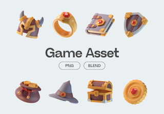 Game Asset 3D Icons