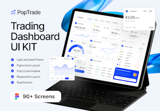 PopTrade - Trading Dashboard UI KIT