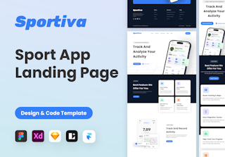 Sportiva - Sport Landing Page Template