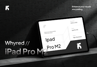 Whyred - iPad Pro M2 Creative Mockups