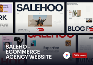 Salehoo - Ecommerce Agency Website