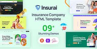 Insurai - Insurance Company HTML Template
