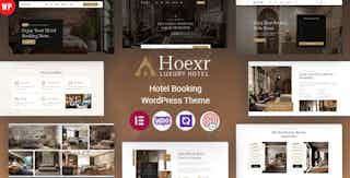 Hoexr - Hotel Booking WordPress Theme