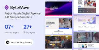Bytewave - React NextJs Digital Agency & IT Service Template